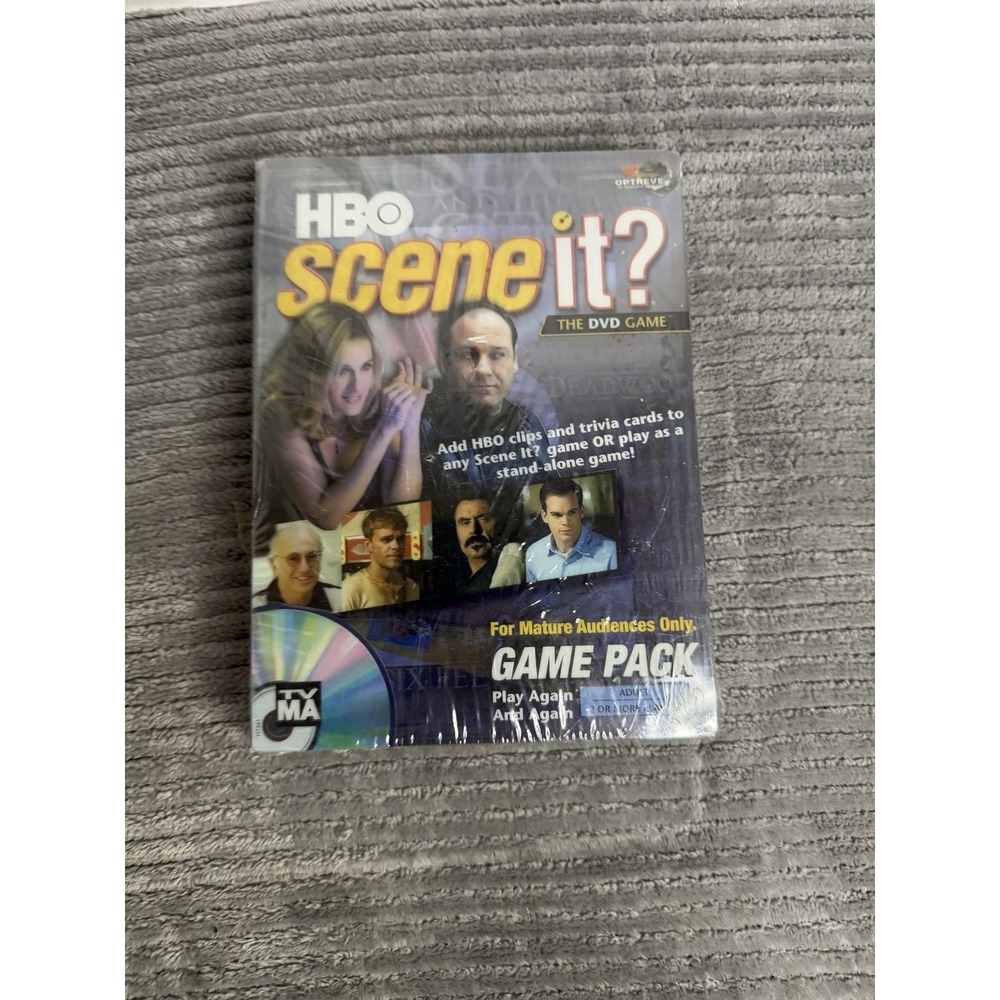 SHELF00j DVD tested~ HBO scene it?- the DVD game New